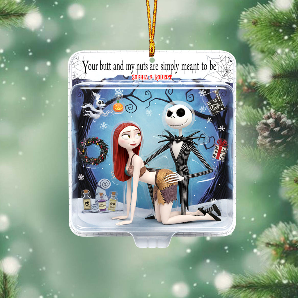 Naughty Horror Couple Toy-Box - Personalized Nightmare Ornament