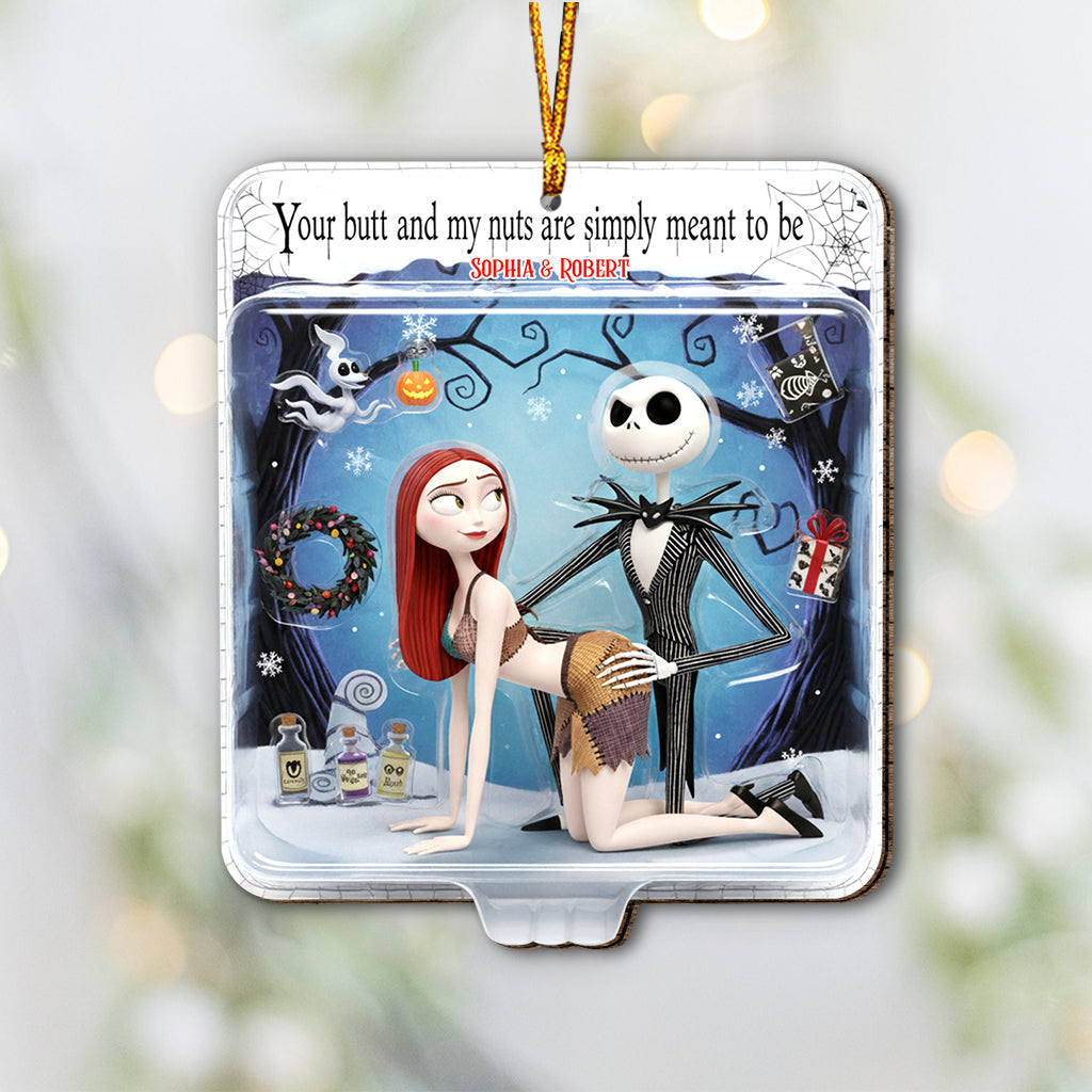 Naughty Horror Couple Toy-Box - Personalized Nightmare Ornament