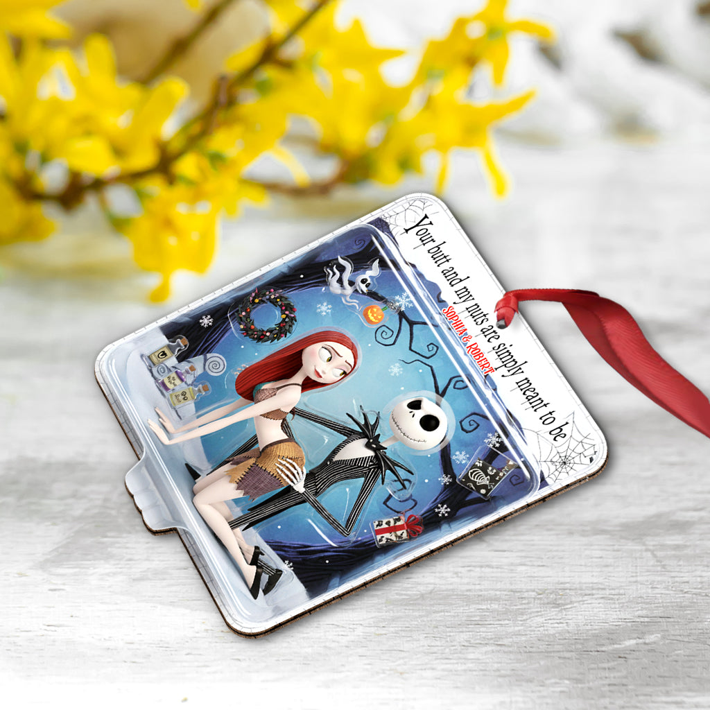 Naughty Horror Couple Toy-Box - Personalized Nightmare Ornament