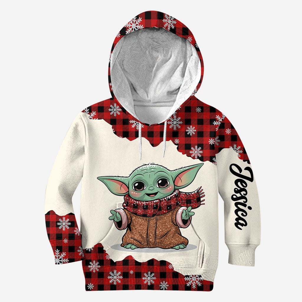 Merry Christmas - Personalized The Force Hoodie and Leggings