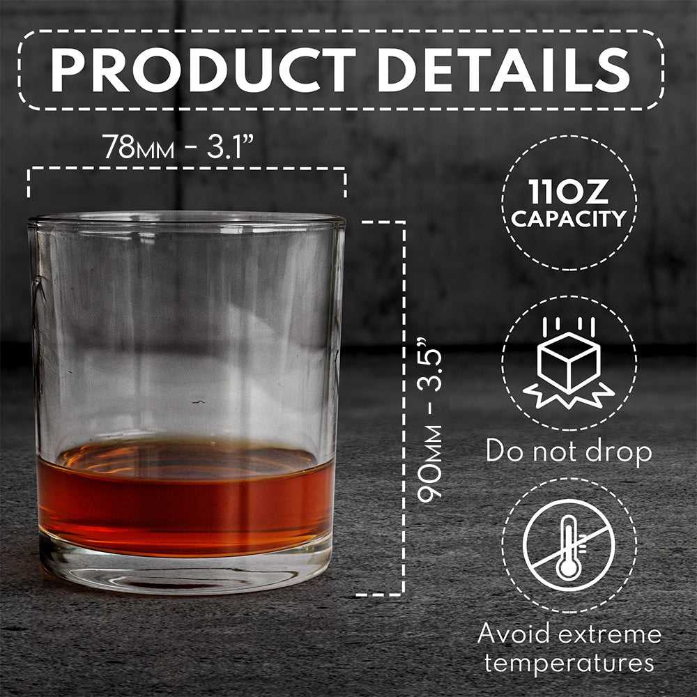 Burton's F.R.I.E.N.D.S.H.I.P - Personalized Nightmare Whiskey Glass