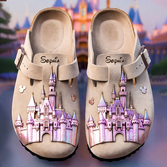Magical Castle - Personalized Mouse Clogs With Arch Support