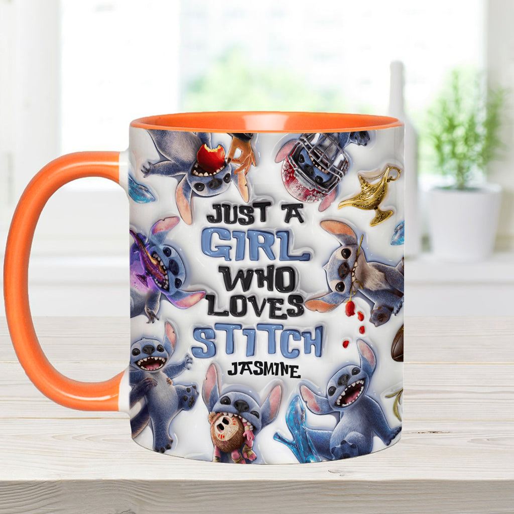 Blue Ohana - Personalized Ohana Accent Mug