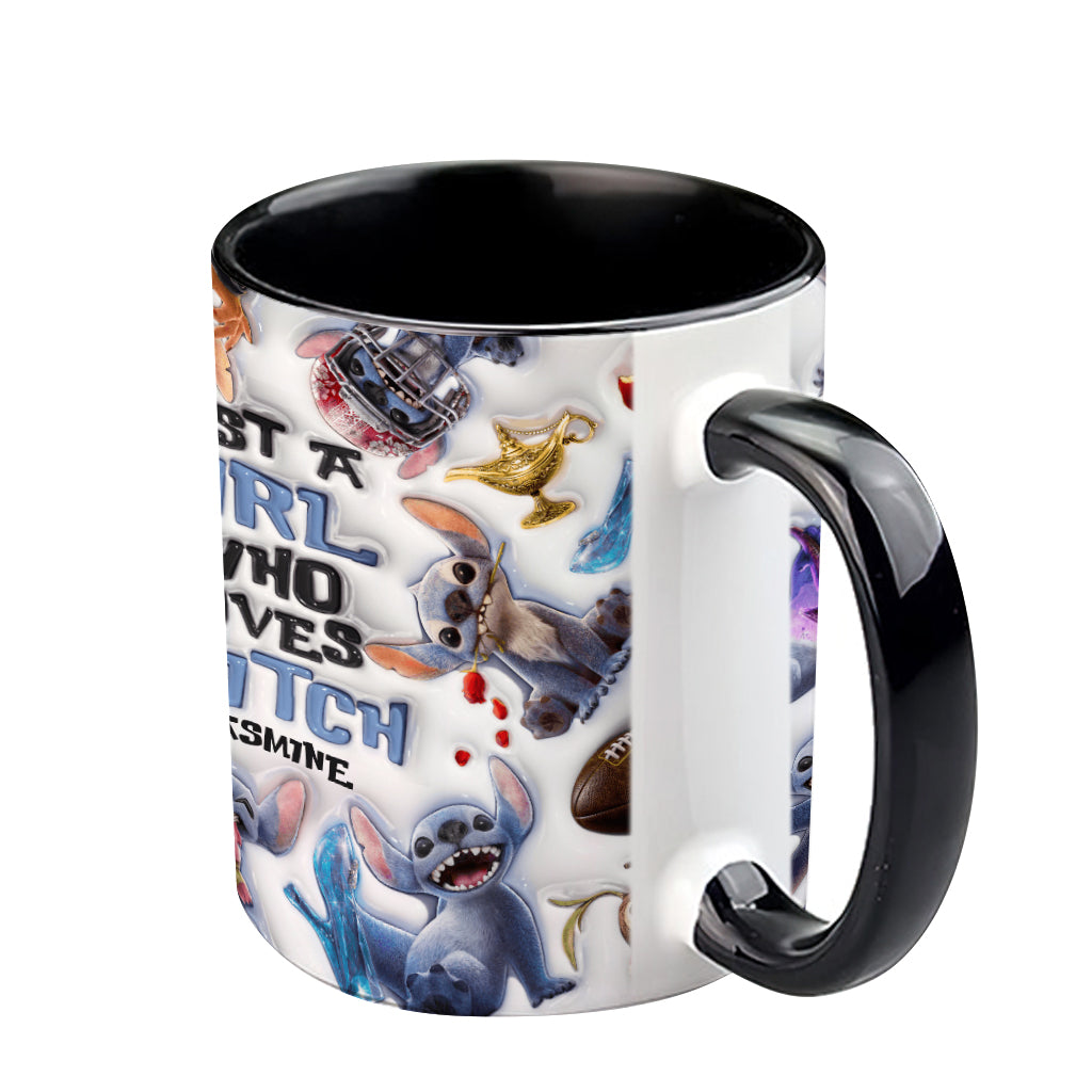 Blue Ohana - Personalized Ohana Accent Mug