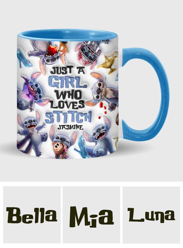 Blue Ohana - Personalized Ohana Accent Mug