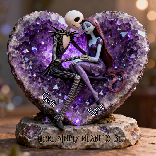 We're Simply Meant To Be - Personalized Nightmare Custom Shaped Acrylic Plaque