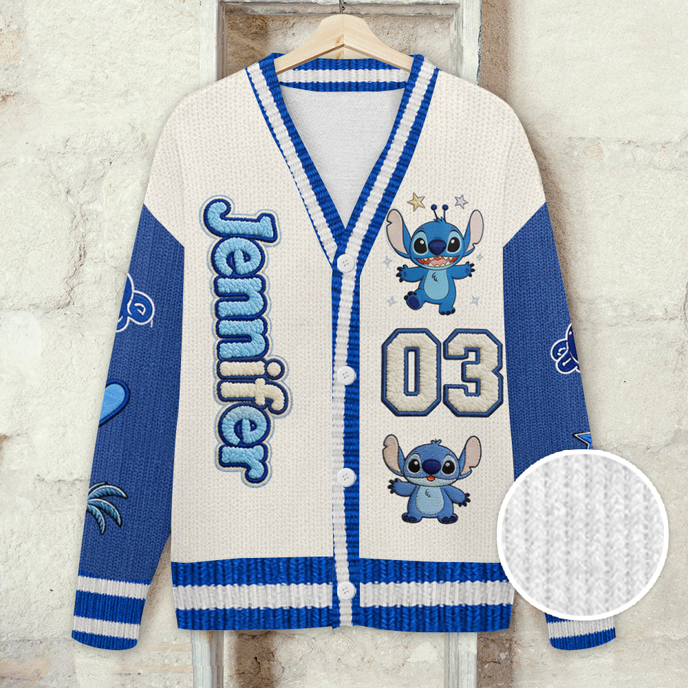Ohana Means Family - Personalized Ohana Cardigan Sweater