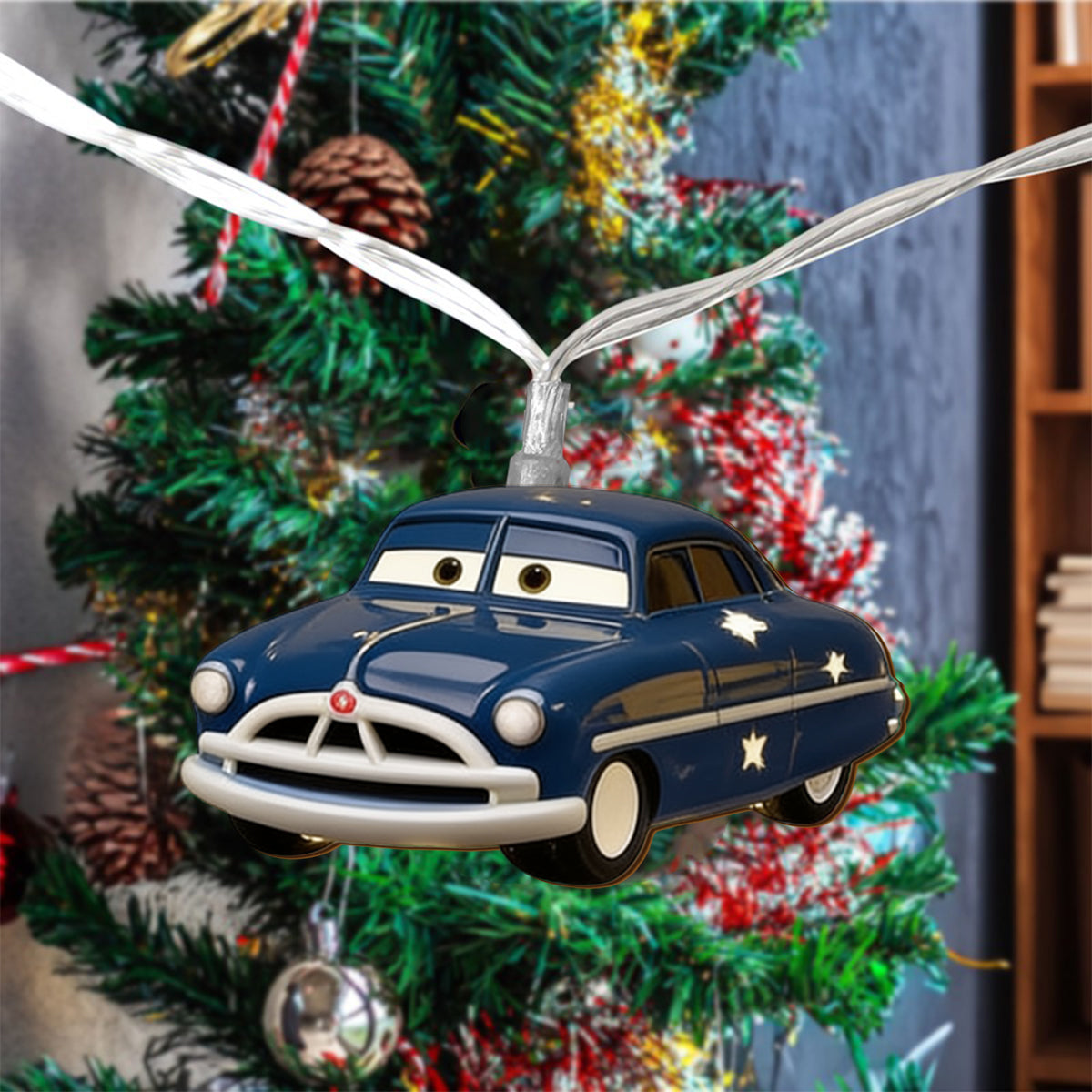 The Little Racer - Personalized Racing Lover String Lights