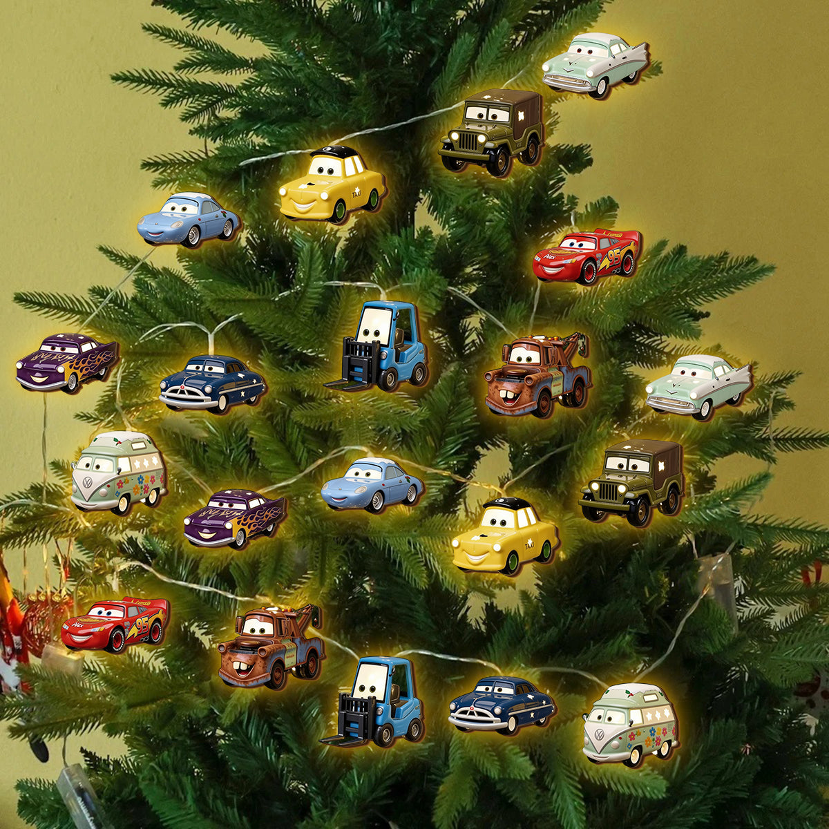 The Little Racer - Personalized Racing Lover String Lights