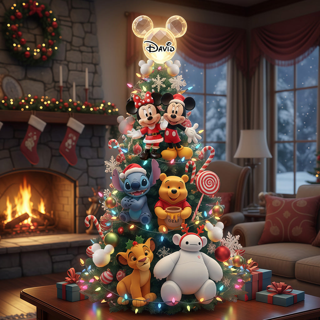 Magical Christmas - Personalized Mouse Custom Shaped Acrylic Plaque