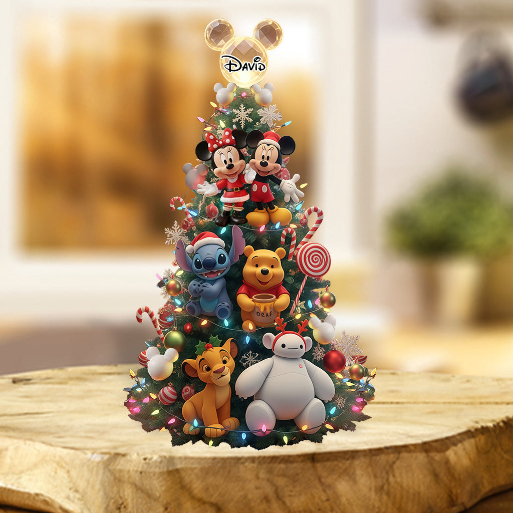 Magical Christmas - Personalized Mouse Custom Shaped Acrylic Plaque