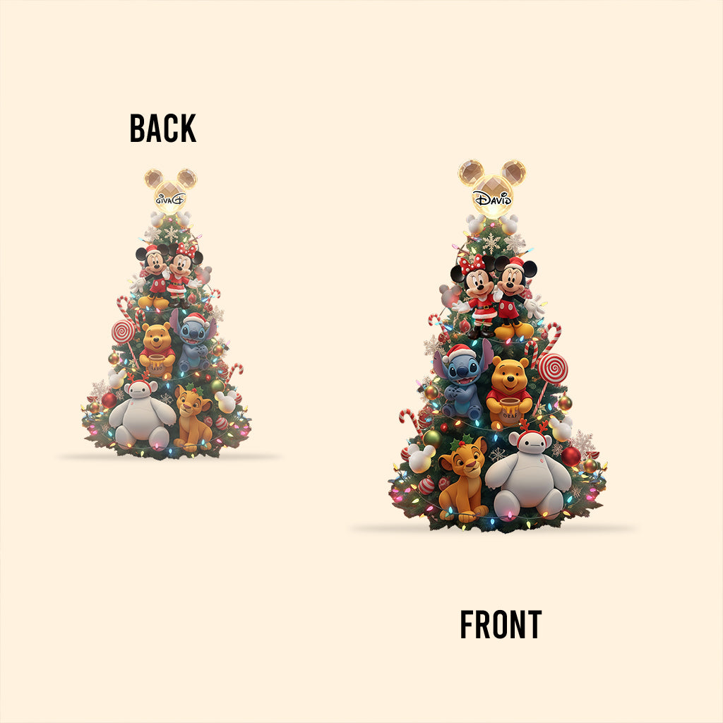 Magical Christmas - Personalized Mouse Custom Shaped Acrylic Plaque