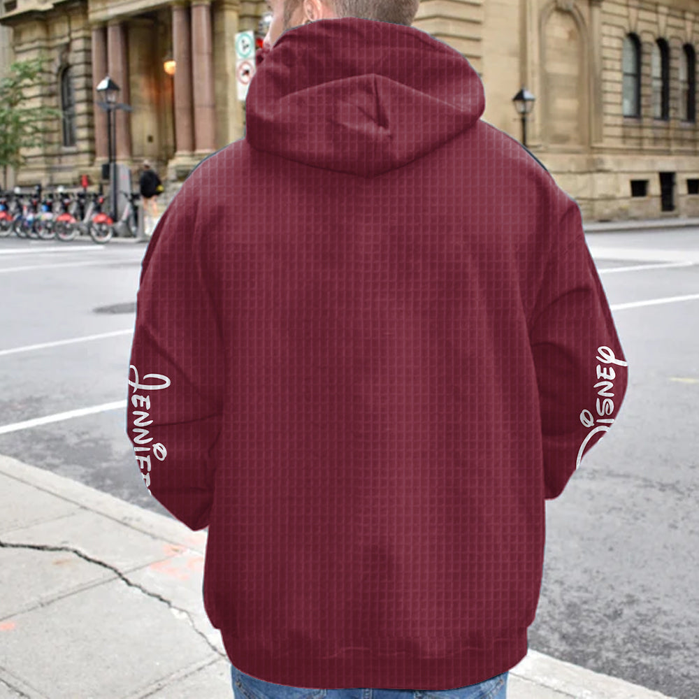 Magical Time - Personalized Mouse Waffle Hoodie