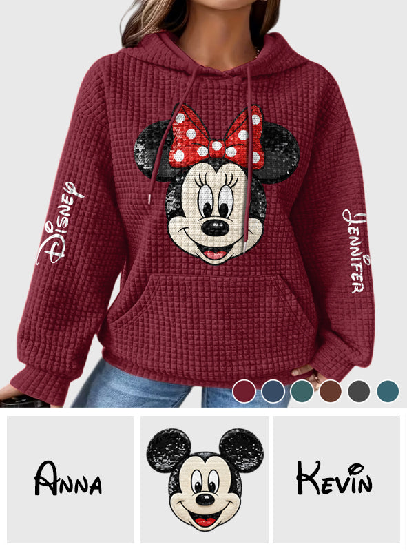 Magical Time - Personalized Mouse Waffle Hoodie