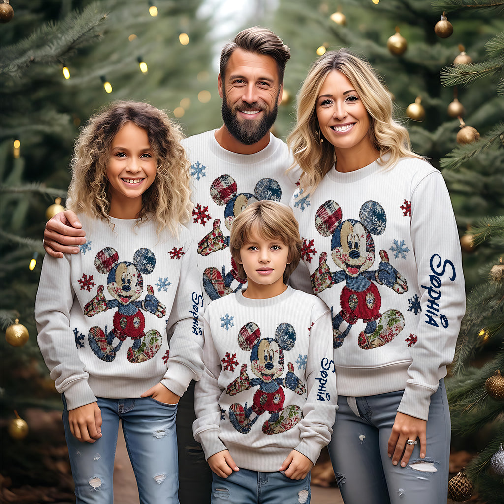 Magical Day - Personalized Mouse Ugly Sweater