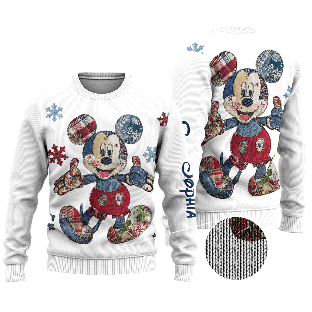 Magical Day - Personalized Mouse Ugly Sweater