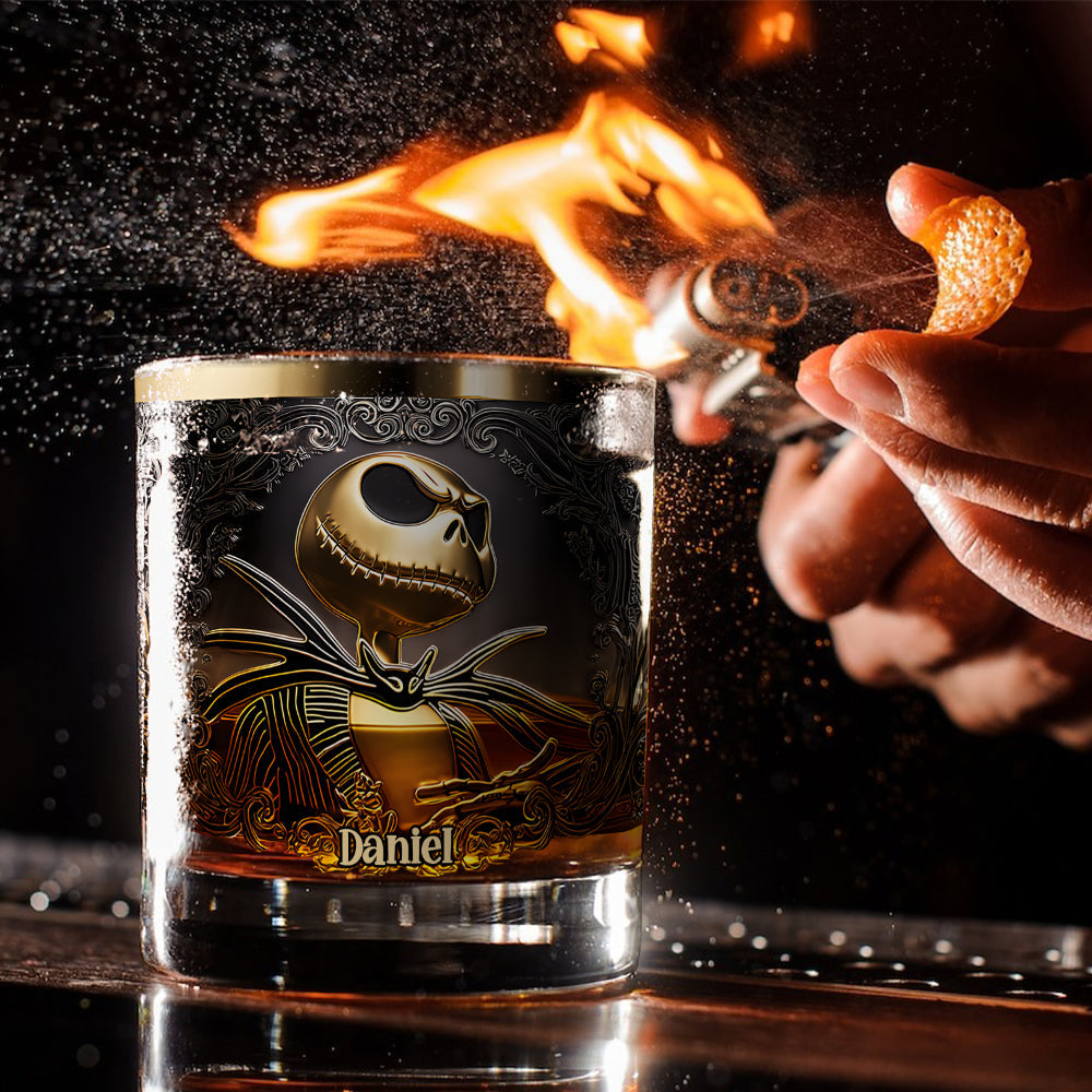 Whiskey Nightmare - Personalized Nightmare Whiskey Glass