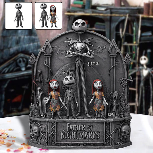 Father Of Nightmares - Personalized Nightmare Custom Shaped Acrylic Plaque