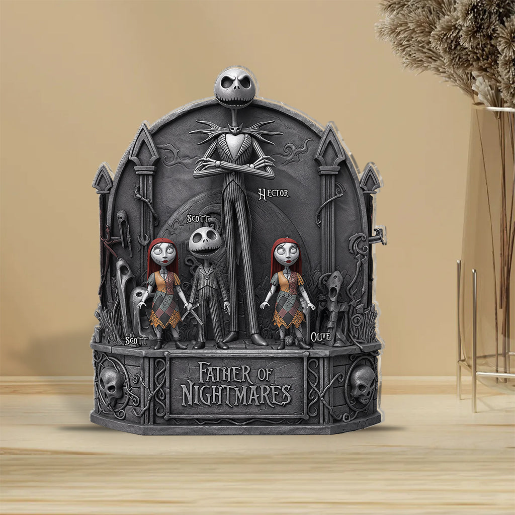 Father Of Nightmares - Personalized Nightmare Custom Shaped Acrylic Plaque