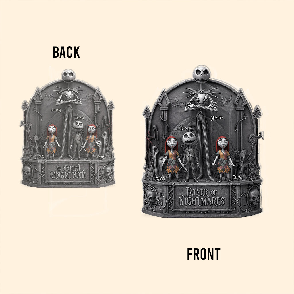 Father Of Nightmares - Personalized Nightmare Custom Shaped Acrylic Plaque