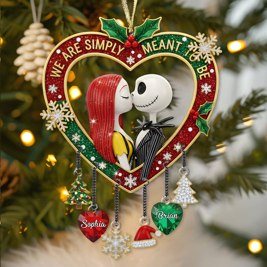 Simply Meant To Be - Personalized Nightmare Ornament With Charm