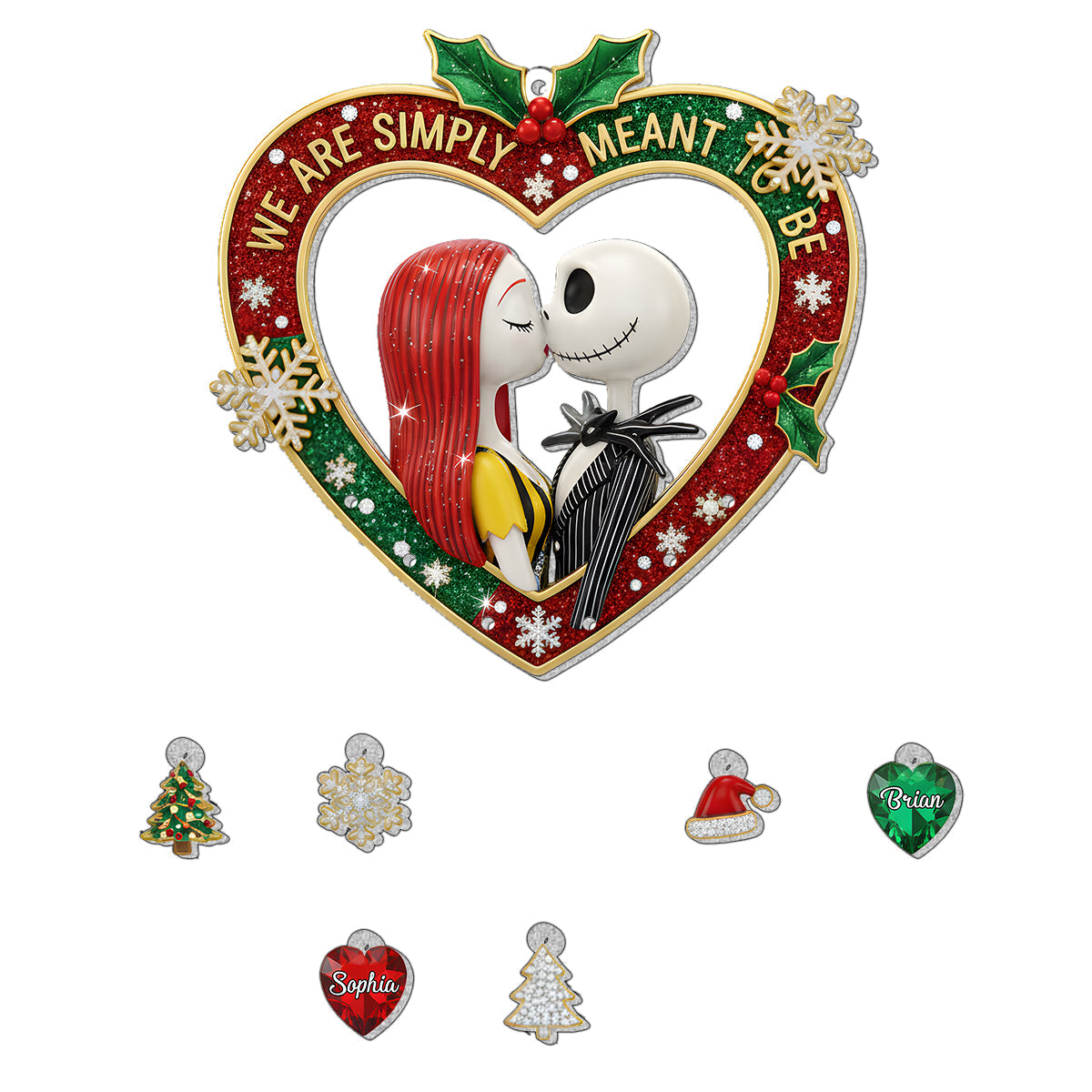 Simply Meant To Be - Personalized Nightmare Ornament With Charm