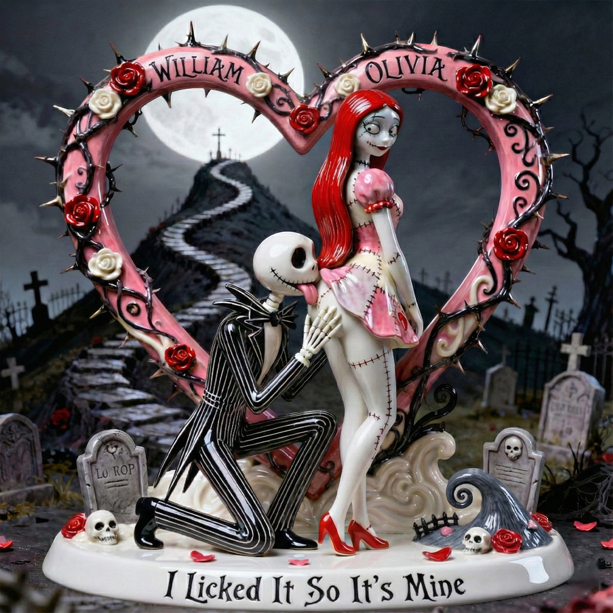 I Licked It So It's Mine - Personalized Nightmare Custom Shaped Acrylic Plaque