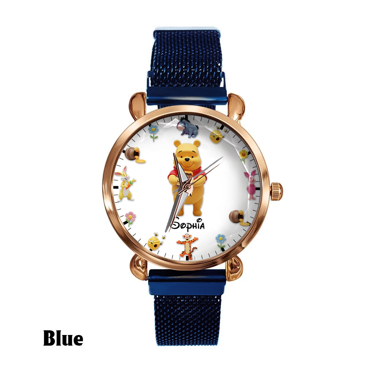Lovely Honey Bear Pig Tiger - Personalized Mouse Women Hand Watch