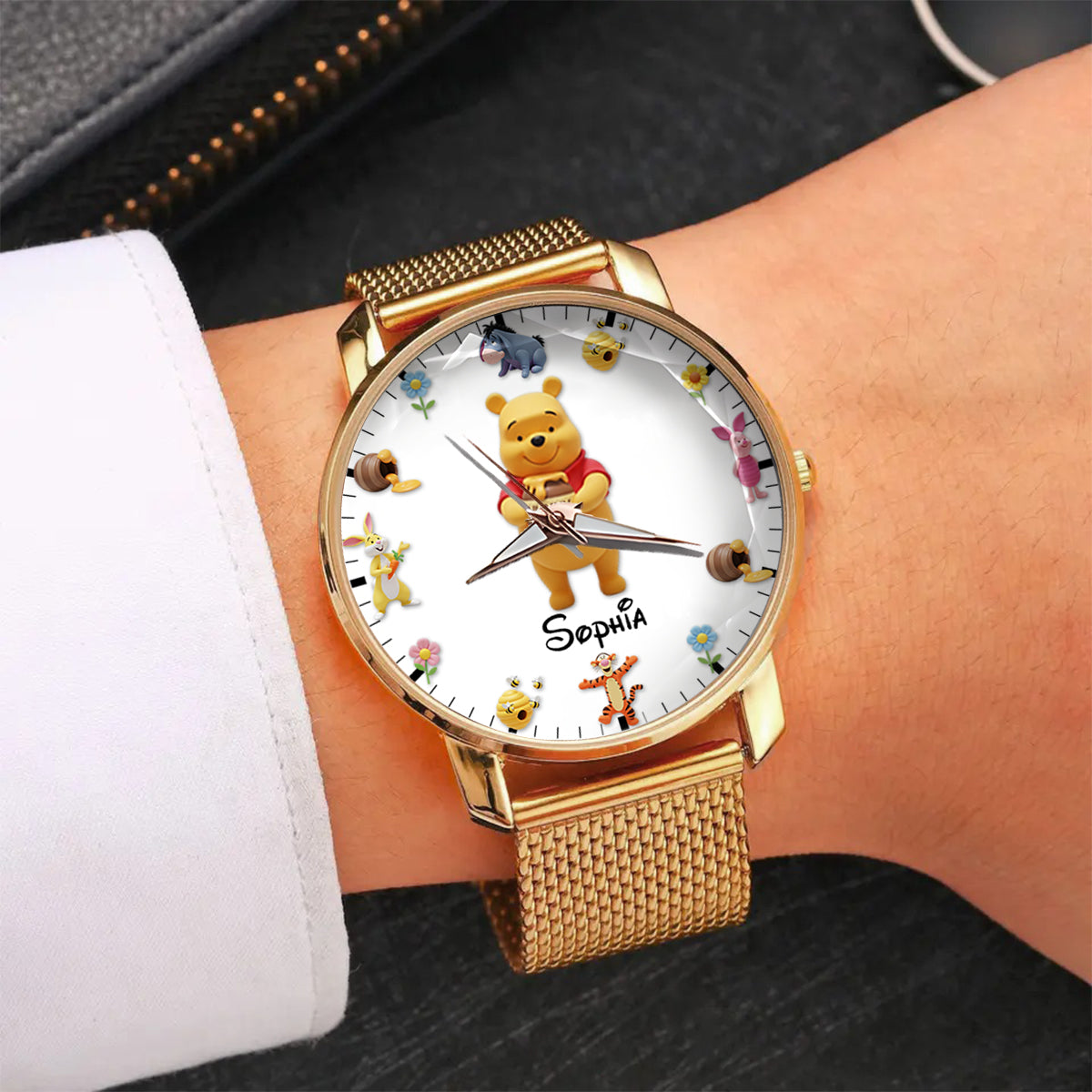 Lovely Honey Bear Pig Tiger - Personalized Mouse Women Hand Watch