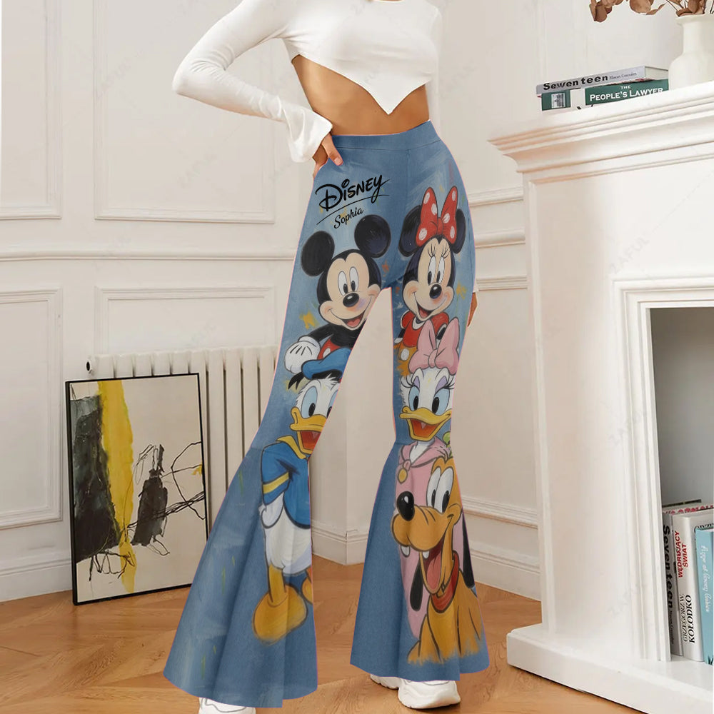 Friends - Personalized Mouse Flare Leggings