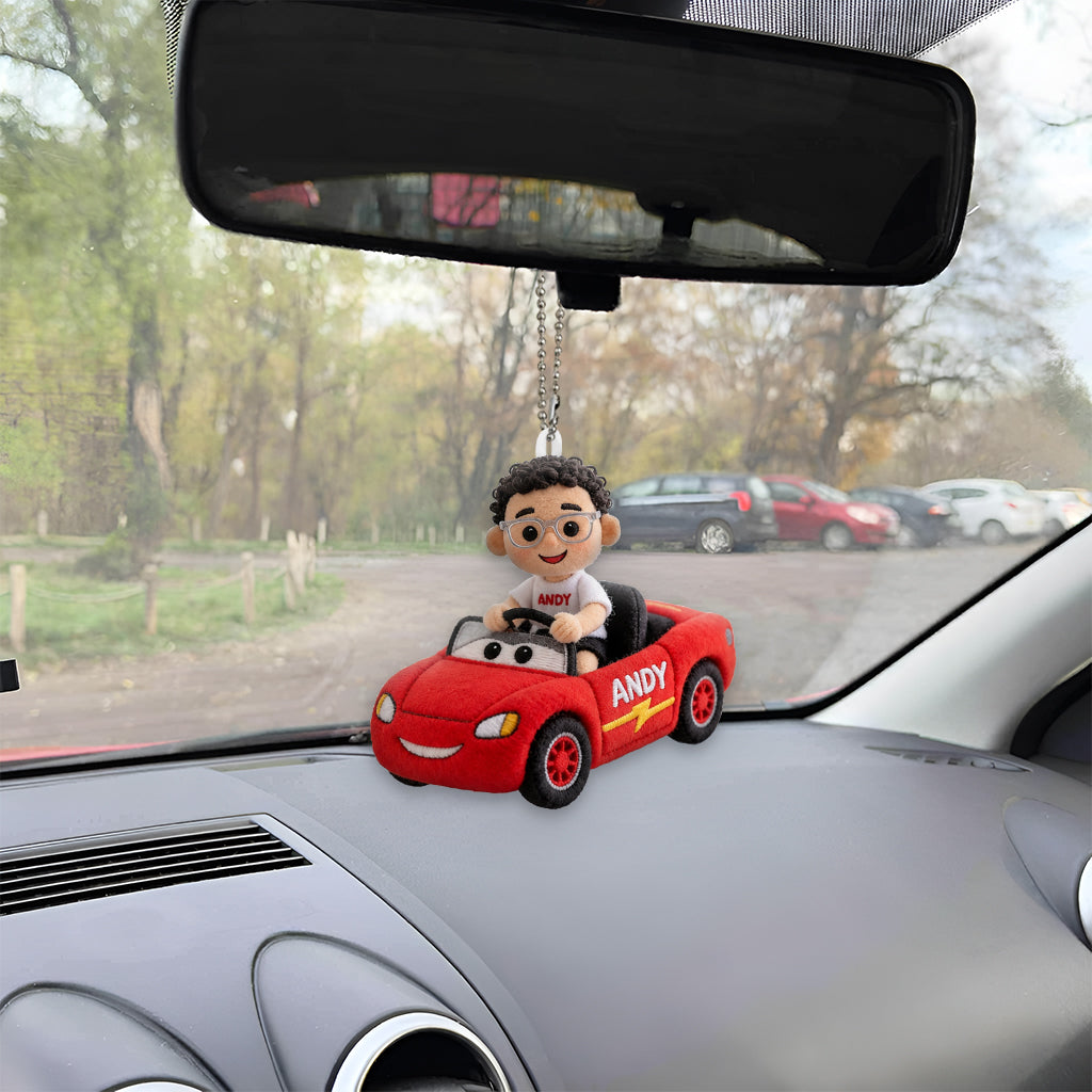 Ride Together - Personalized Racing Lover Plush Keychain