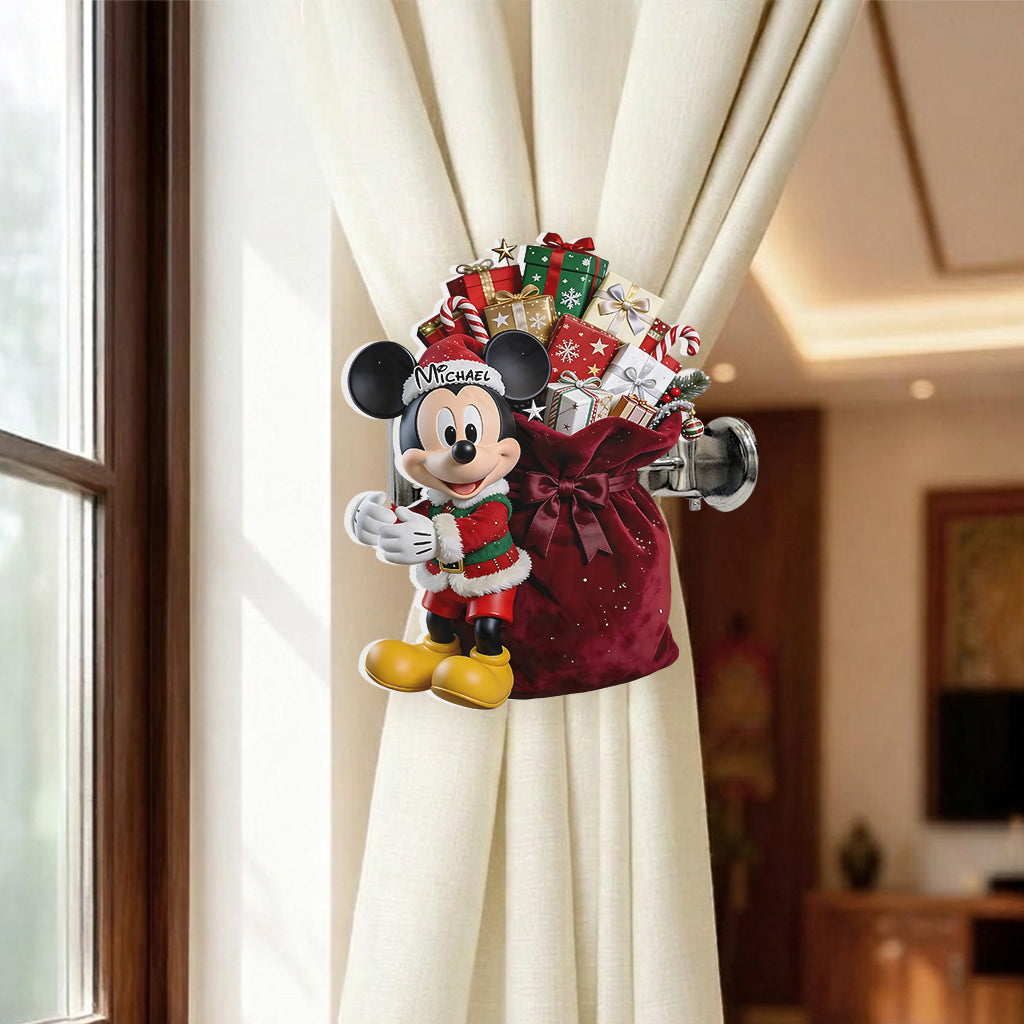 Magical Christmas - Personalized Mouse Curtain Tieback