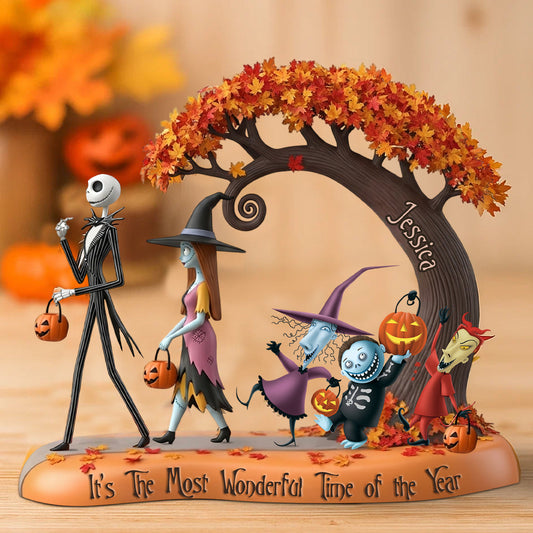 It's The Most Wonderful Time Of The Year - Personalized Nightmare Custom Shaped Acrylic Plaque