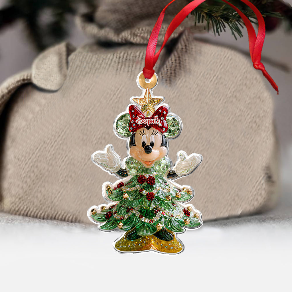 Magical Christmas - Personalized Mouse Ornament