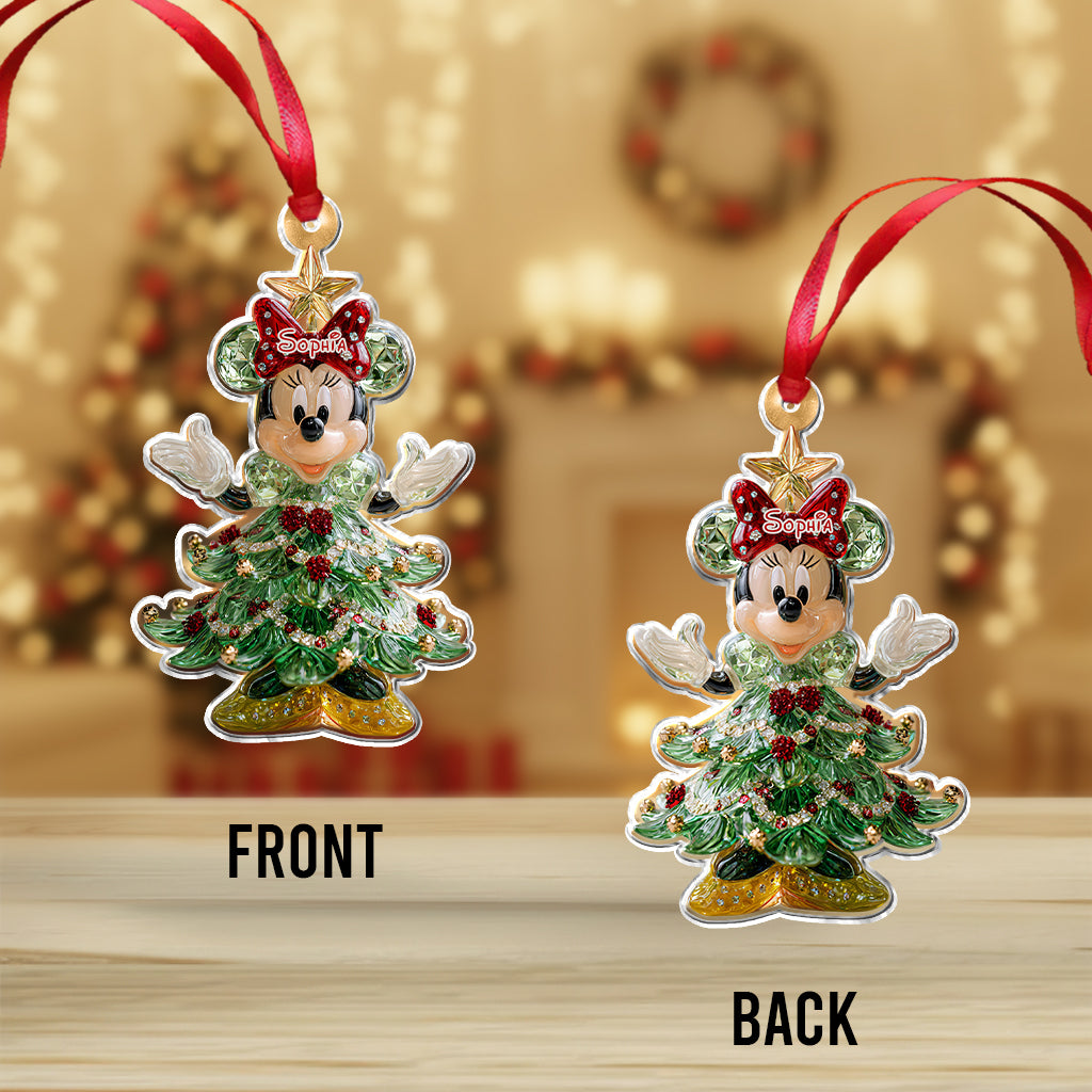 Magical Christmas - Personalized Mouse Ornament