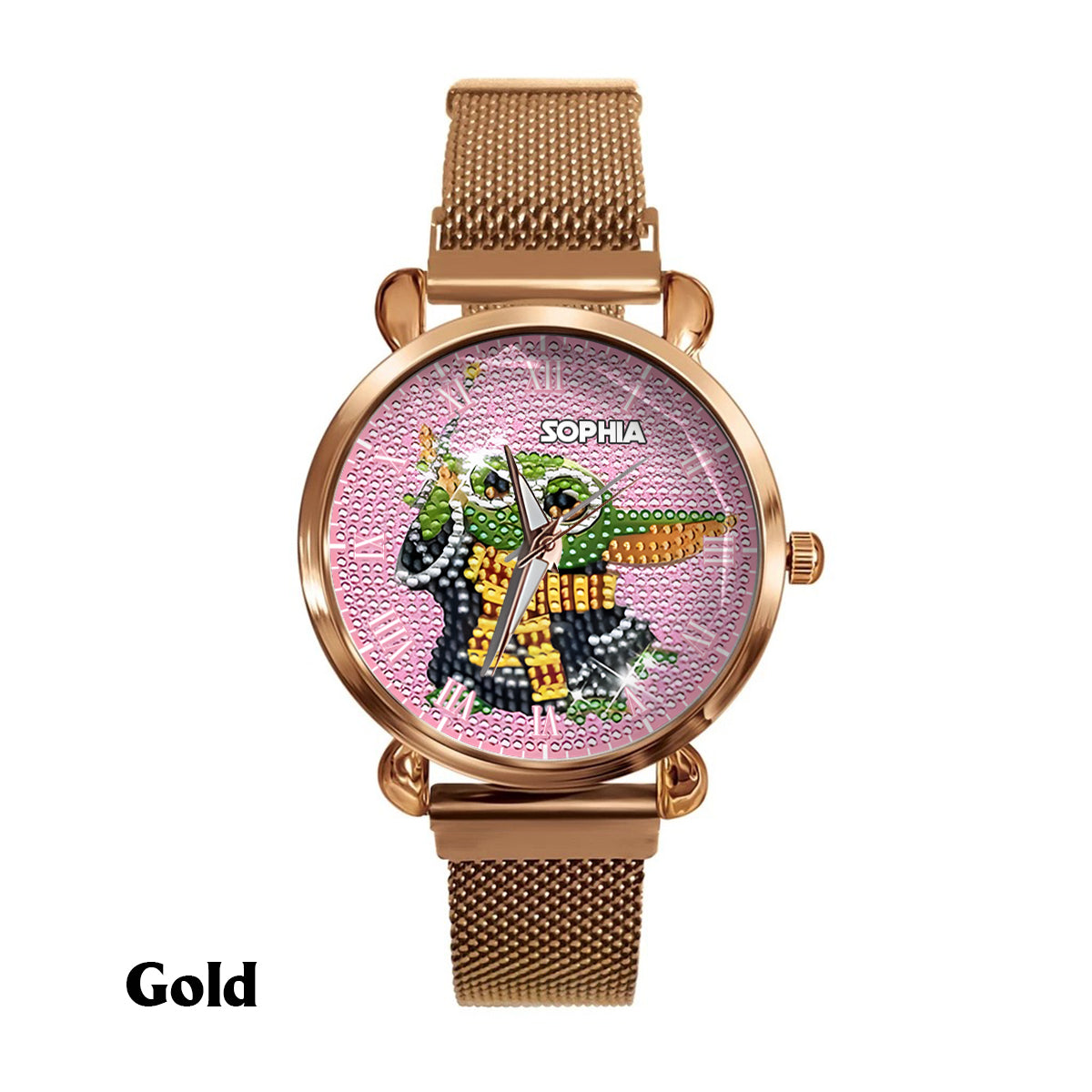 Legendary Green - Personalized The Force Women Hand Watch