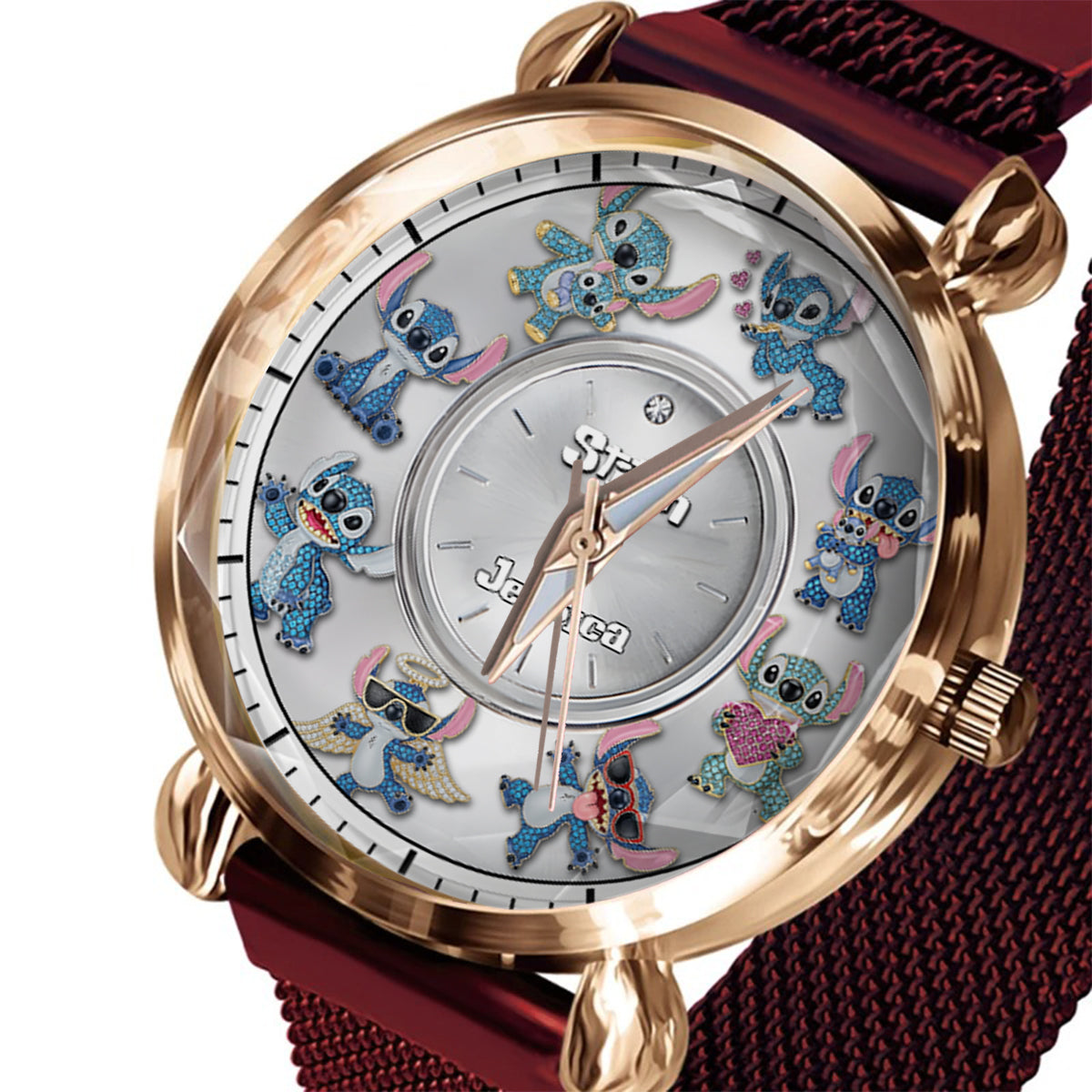 Blue Ohana Friend - Personalized Ohana Women Hand Watch