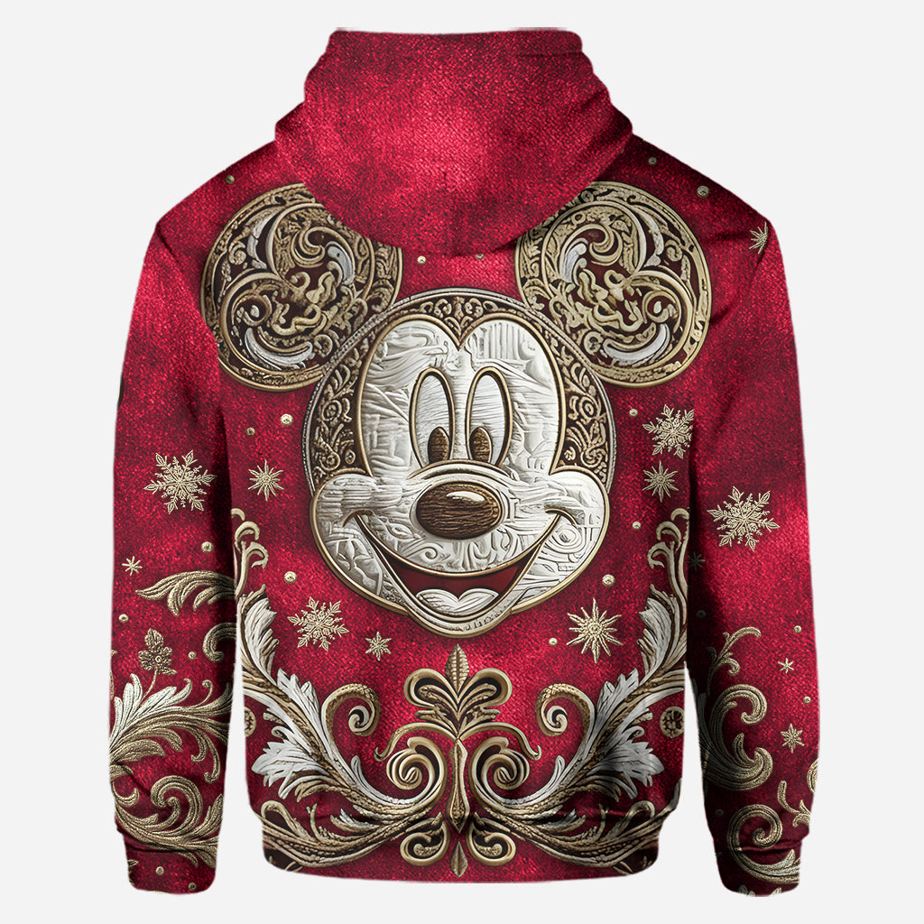 Merry Christmas - Personalized Mouse Hoodie and Leggings