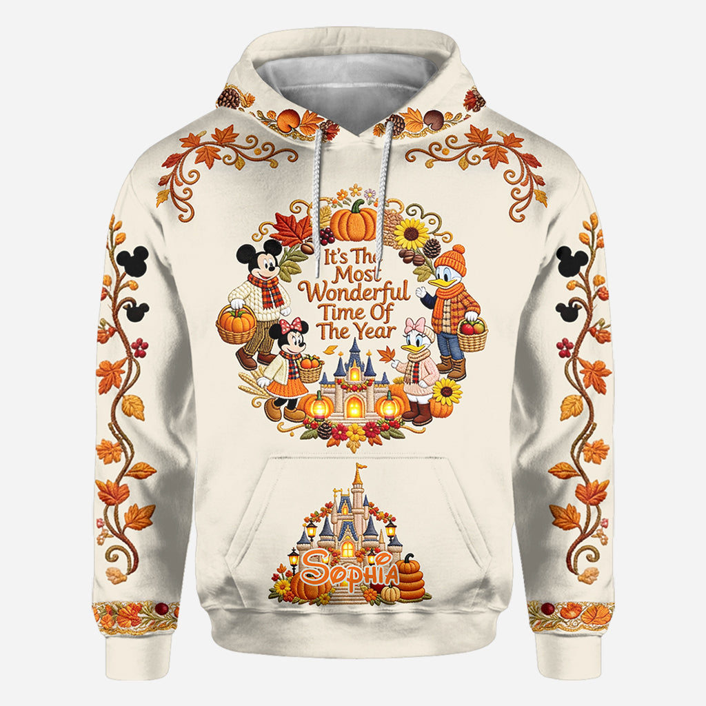 It's The Most Beautiful Time Of The Year - Personalized Mouse All Over Shirt