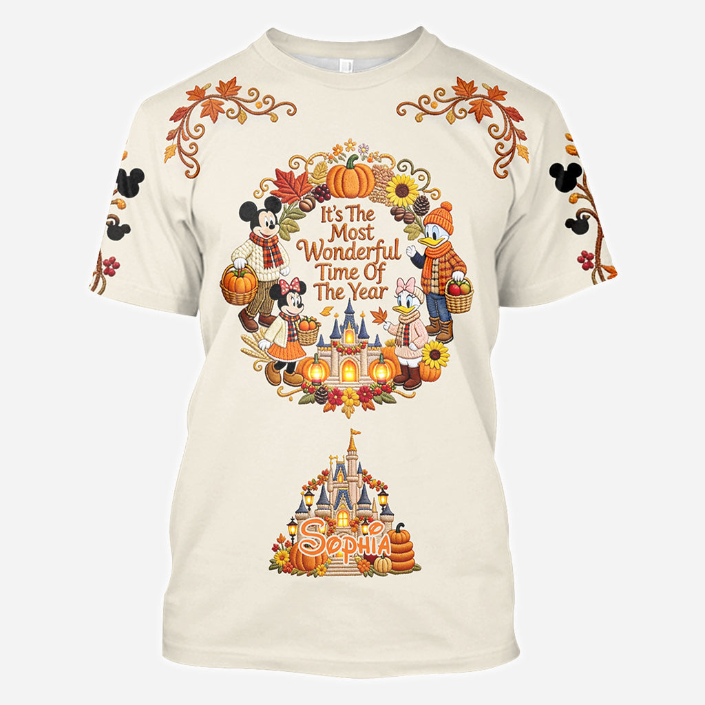It's The Most Beautiful Time Of The Year - Personalized Mouse All Over Shirt