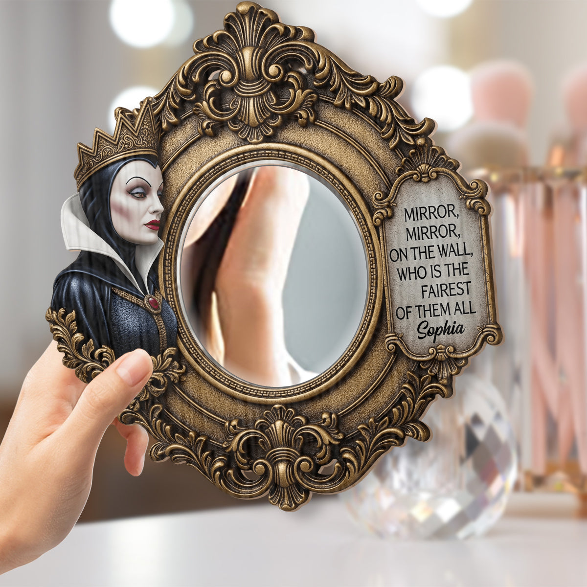 Mirror Mirror On The Wall - Personalized Princess Wall Hanging Mirror