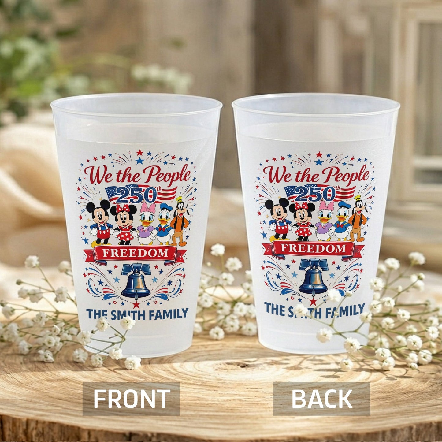 250th Anniversary - Personalized Mouse Frosted Cup
