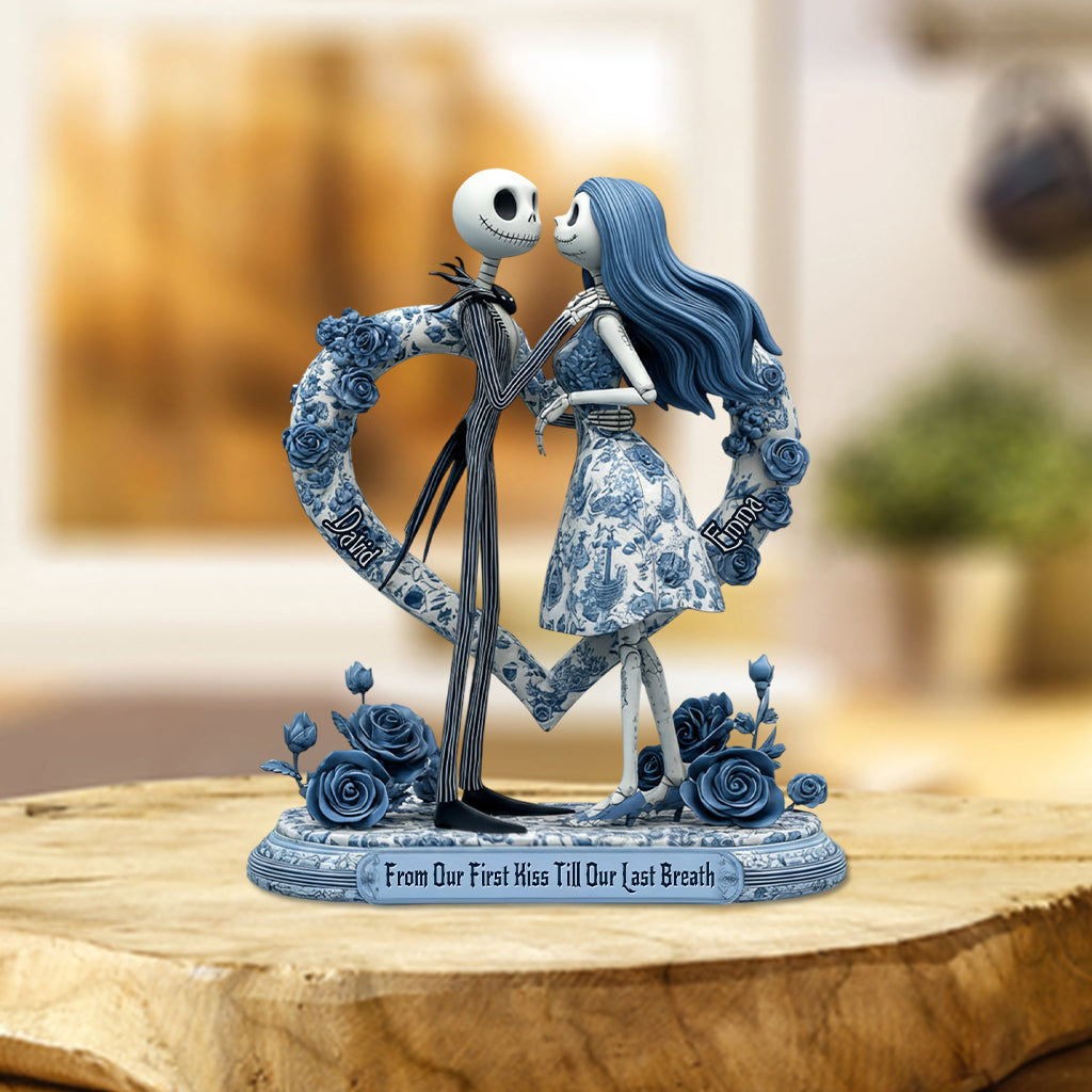 Couple Nightmare Toile De Jouy Style - Personalized Nightmare Custom Shaped Acrylic Plaque