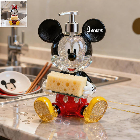 Cartoon Mouse - Personalized Mouse Soap Dispenser