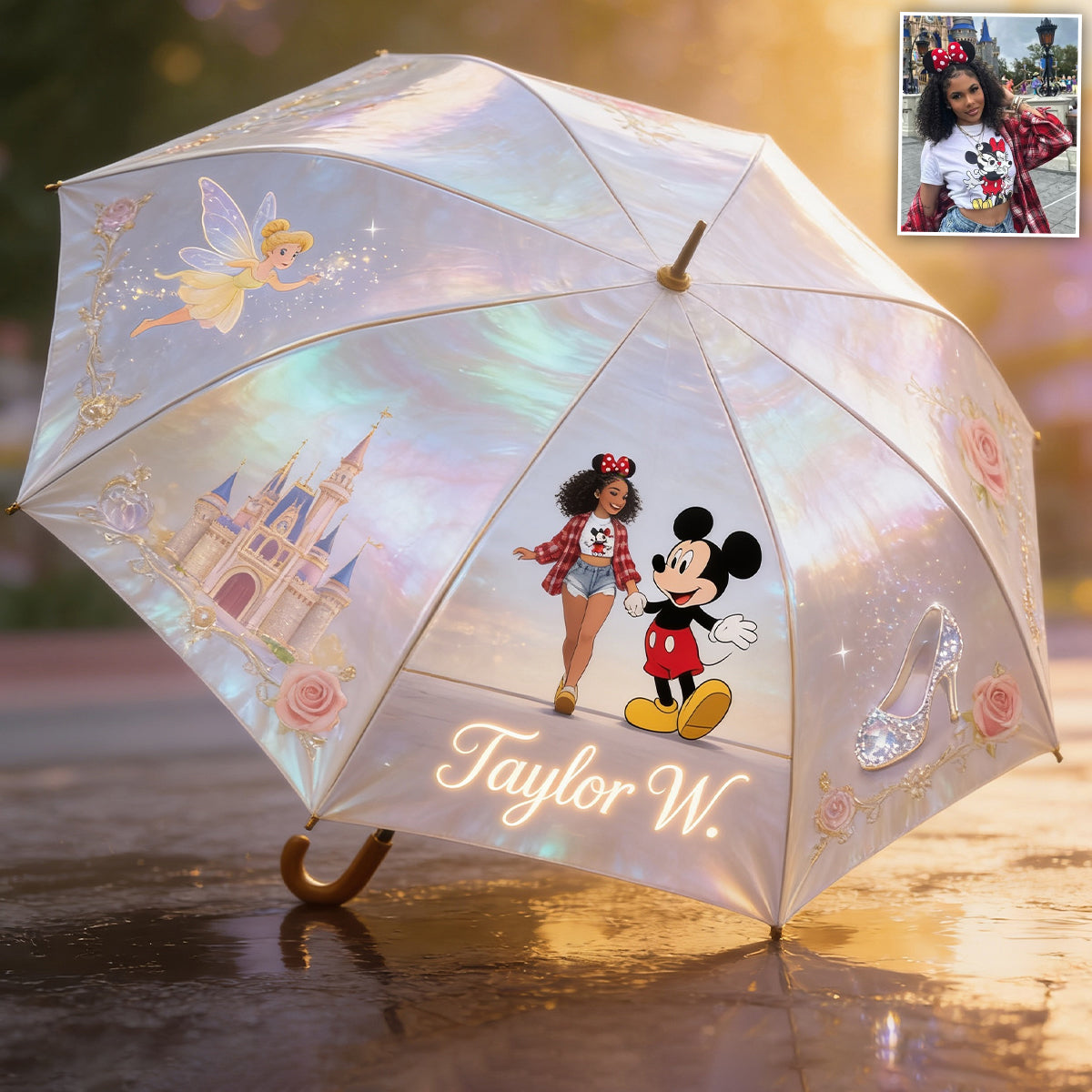 Magical Friend - Personalized Mouse Umbrella