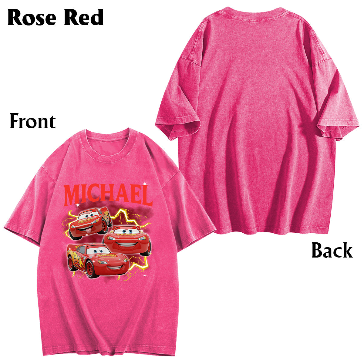 On The Road - Personalized Cars Wash T-shirt