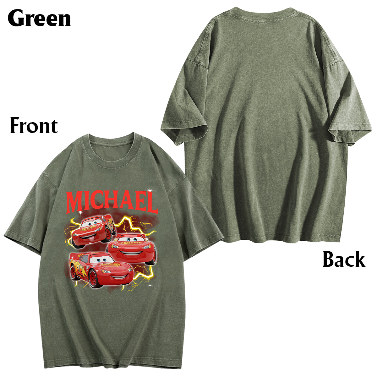 On The Road - Personalized Cars Wash T-shirt