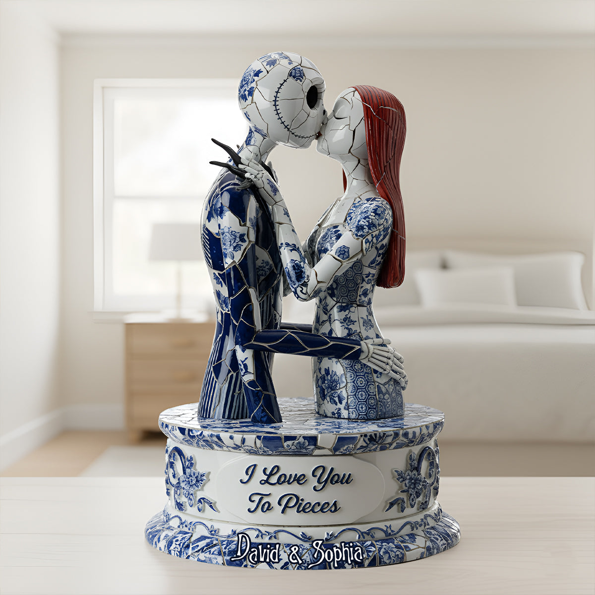 I Love You To Pieces - Personalized Nightmare Custom Shaped Acrylic Plaque