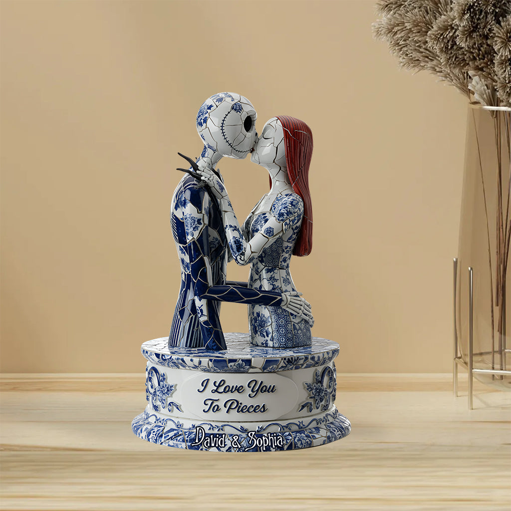 I Love You To Pieces - Personalized Nightmare Custom Shaped Acrylic Plaque