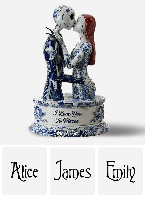 I Love You To Pieces - Personalized Nightmare Custom Shaped Acrylic Plaque